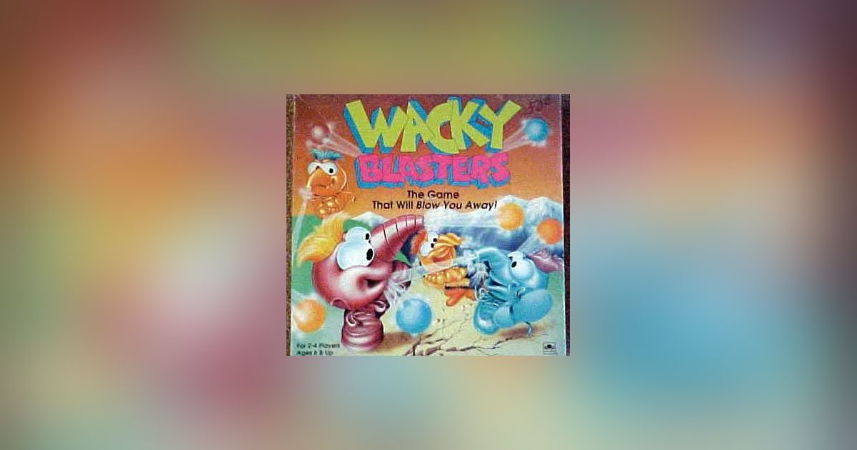 Wacky Blasters Board Game BoardGameGeek