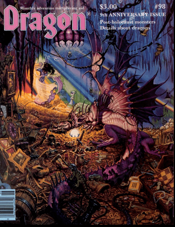 Image - Dragon #98, cover