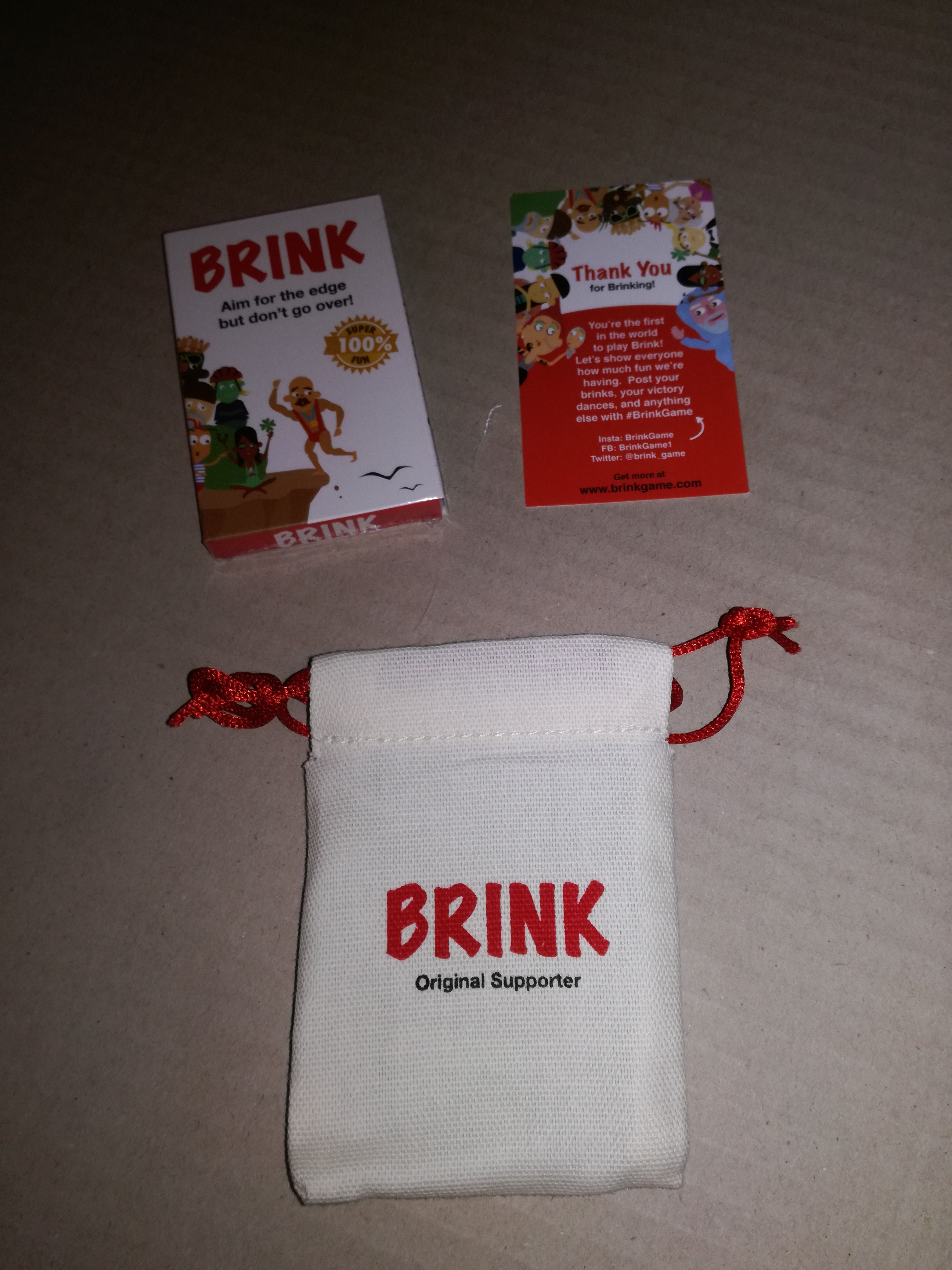 Brink: aim for the edge but don't go over!