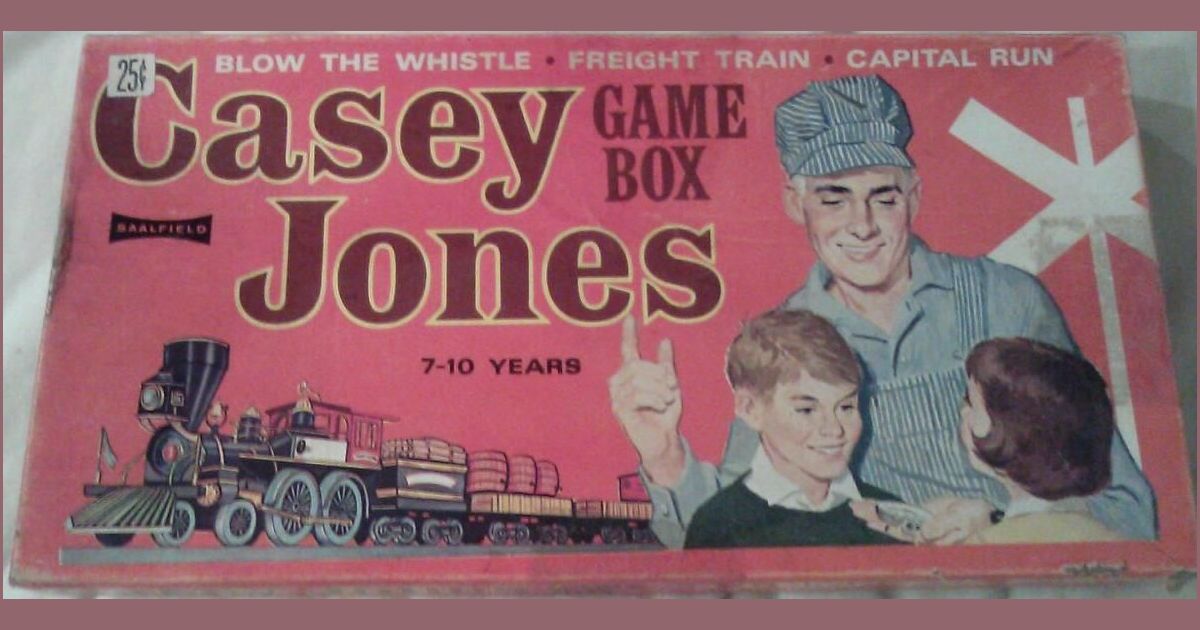 Casey Jones Game Box Board Game BoardGameGeek