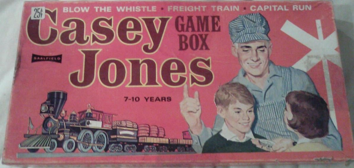 Casey Jones Game Box box art