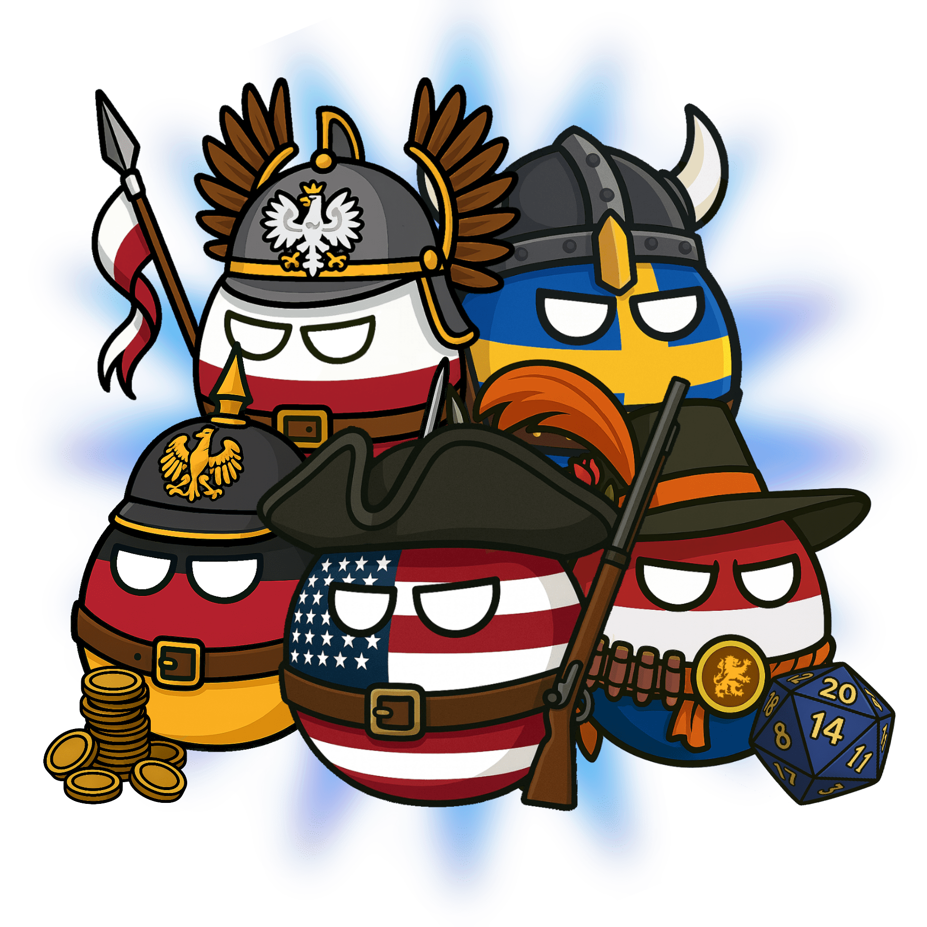 Cover art for Countryball Cards