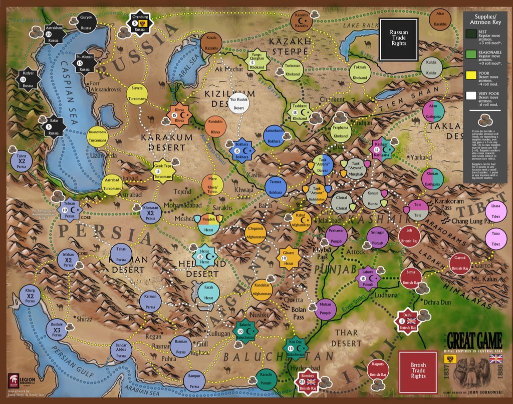 Personal Mod Map and Rules Questions... | The Great Game: Rival Empires ...
