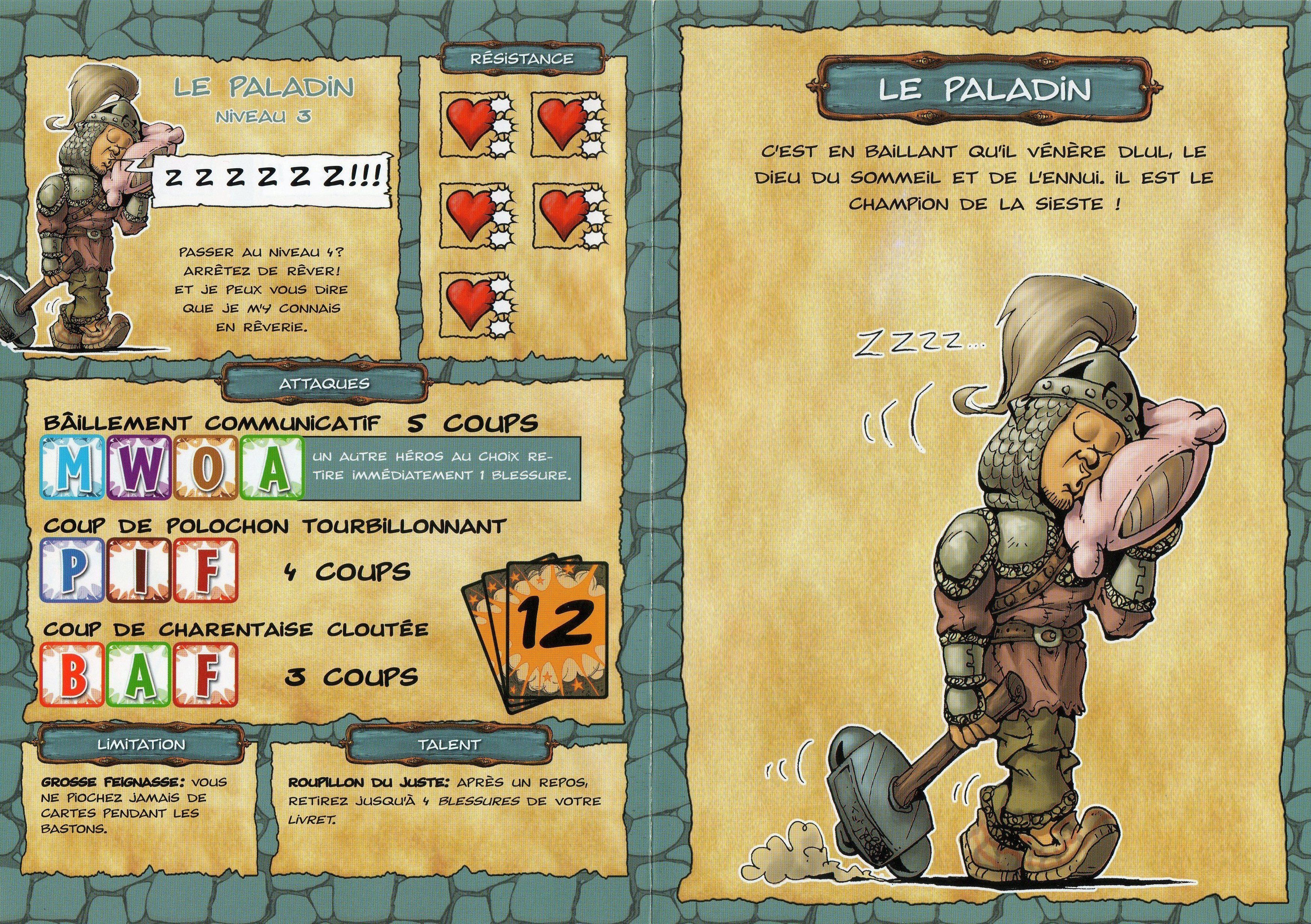 Le Donjon de Naheulbeuk: Le Paladin Promo Character cover art