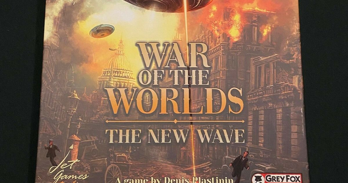 Jogo de Tabuleiro GREYFOX War of the Worlds: The New Wave (Inglês)