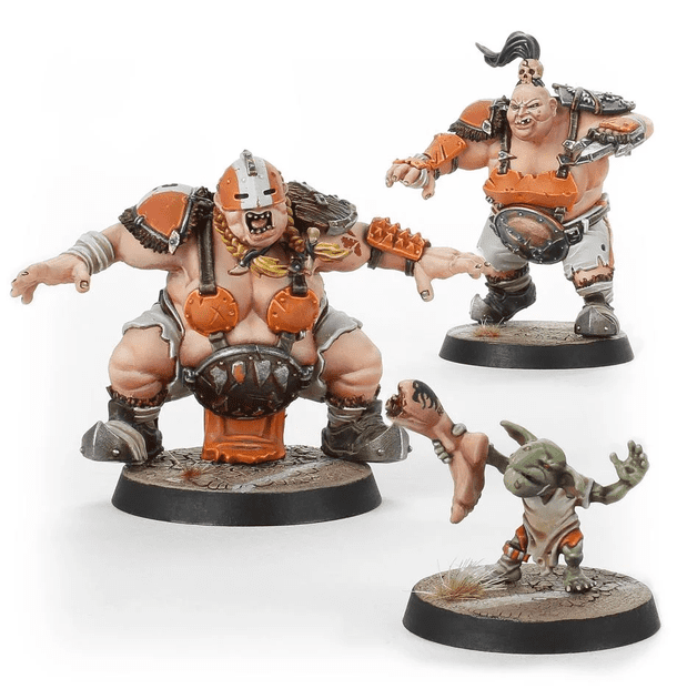 Blood Bowl Ogre Team Booster from Forge World (gw