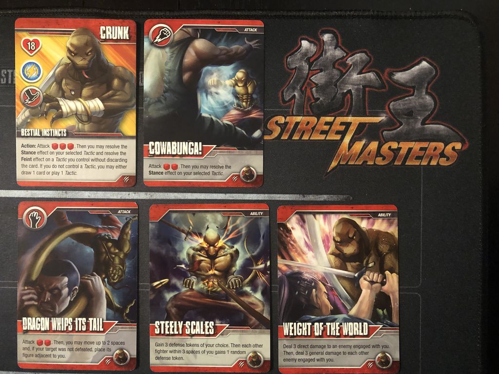 Street Masters Power Ranking and Strategy | BoardGameGeek