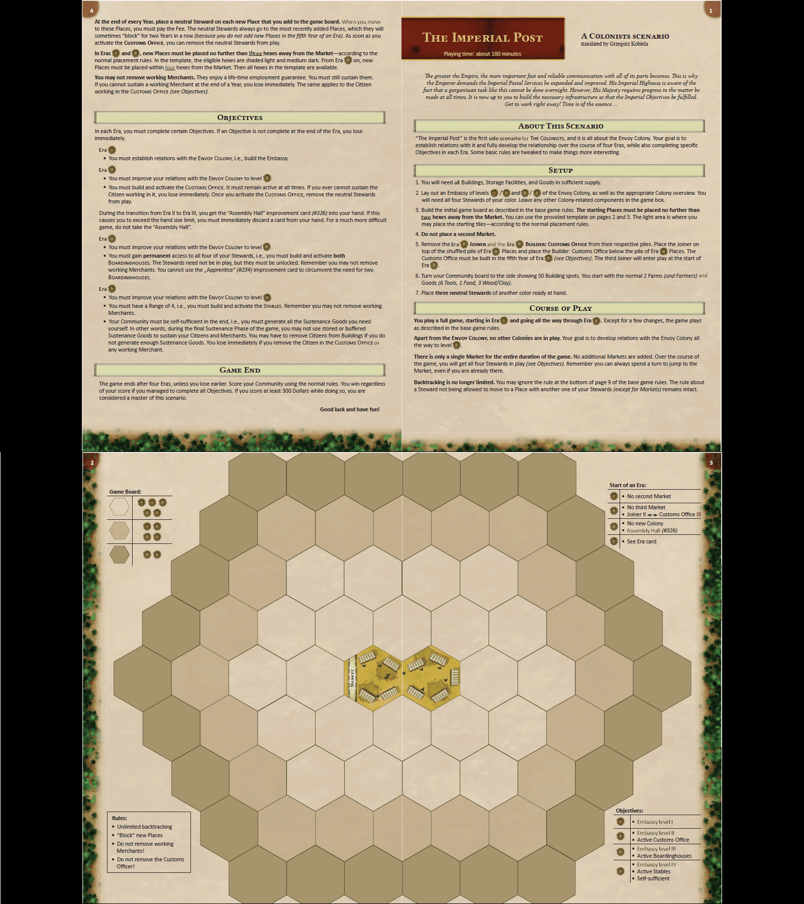 The Colonists: The Imperial Post
