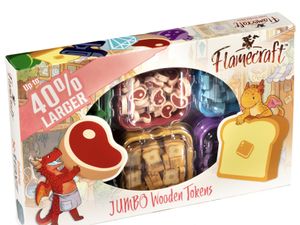 Flamecraft: JUMBO Wooden Tokens