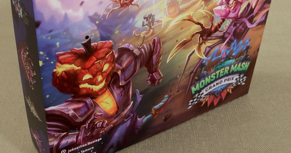 Monster Mash Grand Prix | Board Game | BoardGameGeek