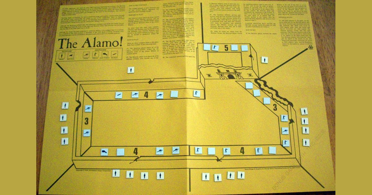 The Alamo! | Board Game | BoardGameGeek