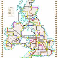 Britain & Ireland (fan expansion for Ticket to Ride: Europe)