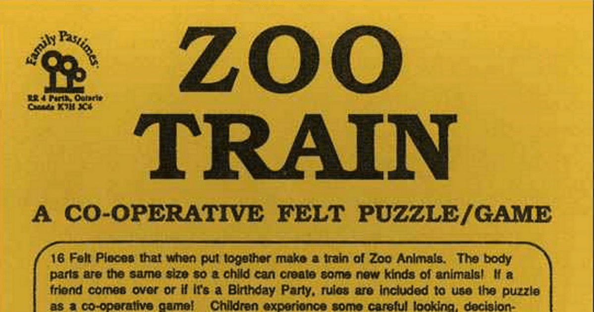 zoo train game