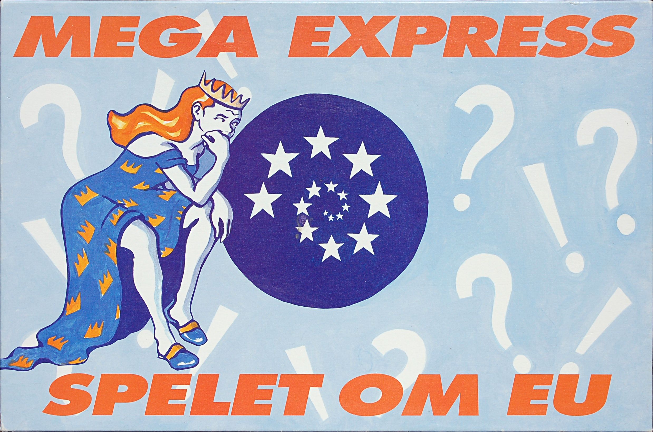 Mega Express: Spelet om EU cover art
