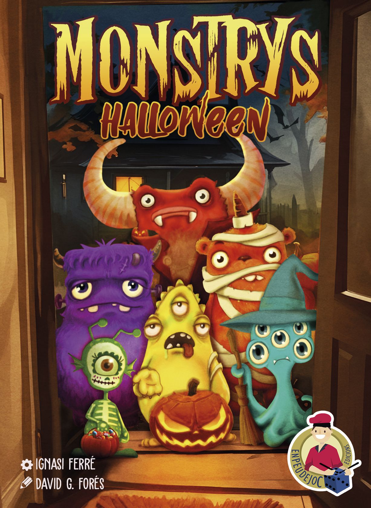 Monstrys Halloween cover art