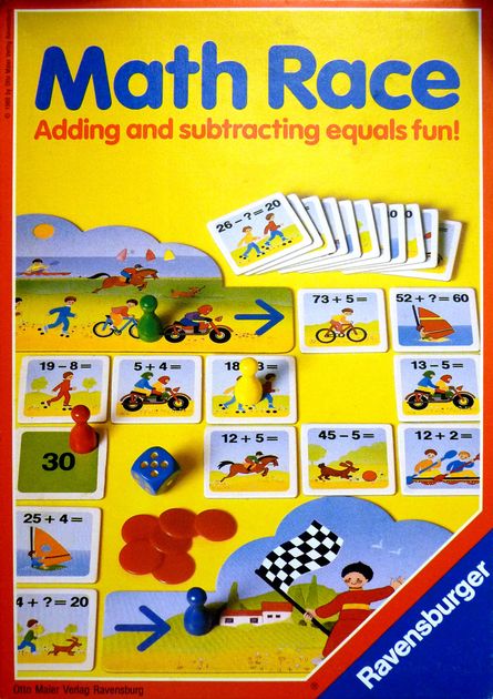 Math Race | Board Game | Boardgamegeek
