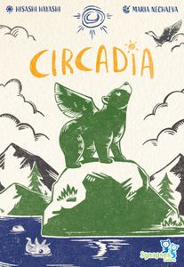 Circadia card game set collection for 2-5 players - official cover Synapses Games
