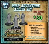 Shadows of Brimstone: Pulp Adventure Allies Set