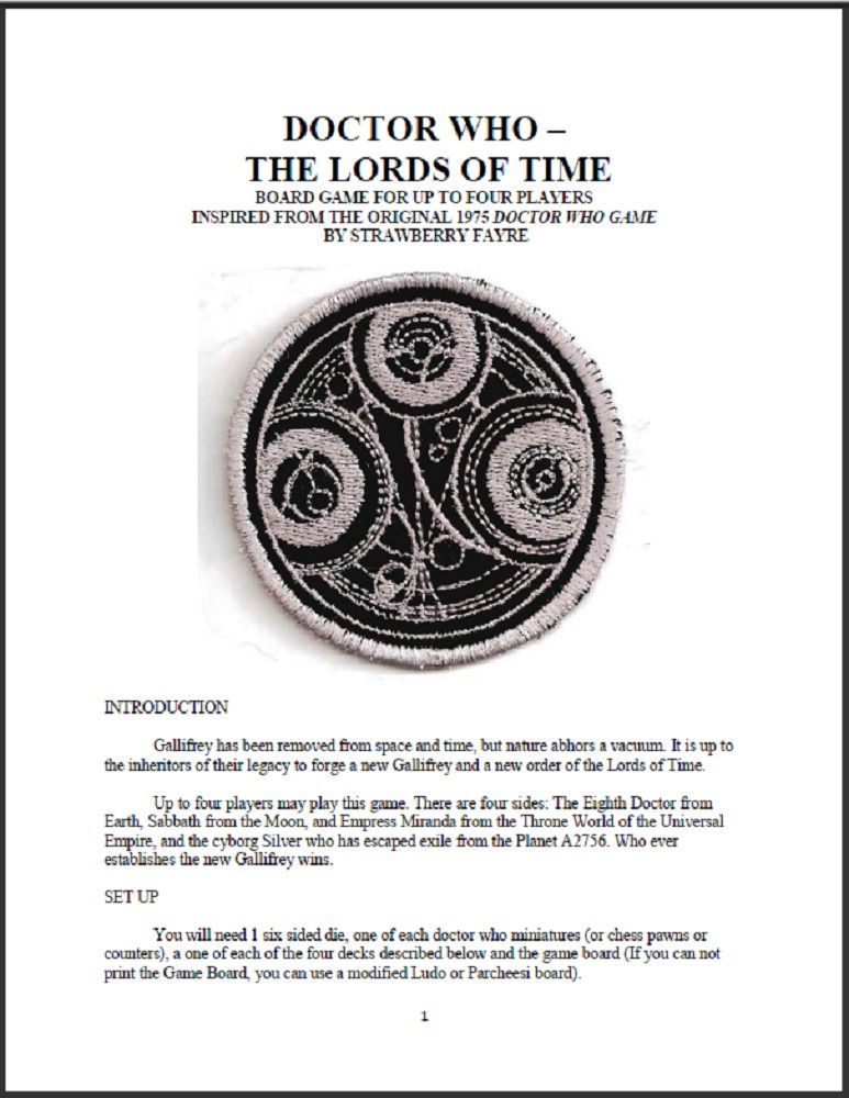 Doctor Who: The Lords of Time