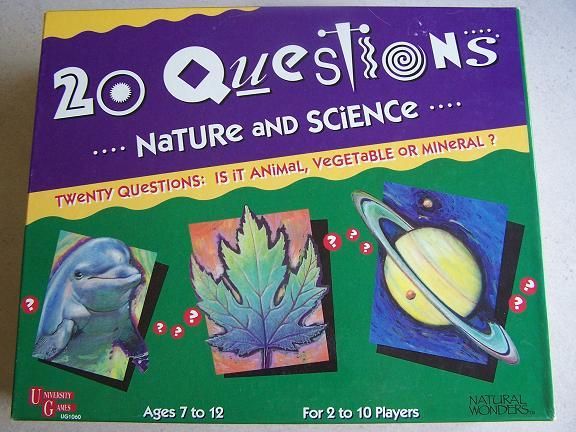 20 Questions: Nature and Science cover
