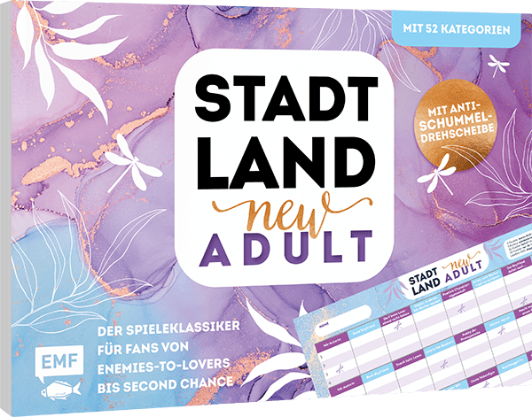 Stadt, Land, New Adult: Der Spieleklassiker für Fans von Enemies-to-Lovers bis Second Chance