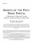 RPG Item: SPEC1-3: Ghosts of the Past: Dark Portal