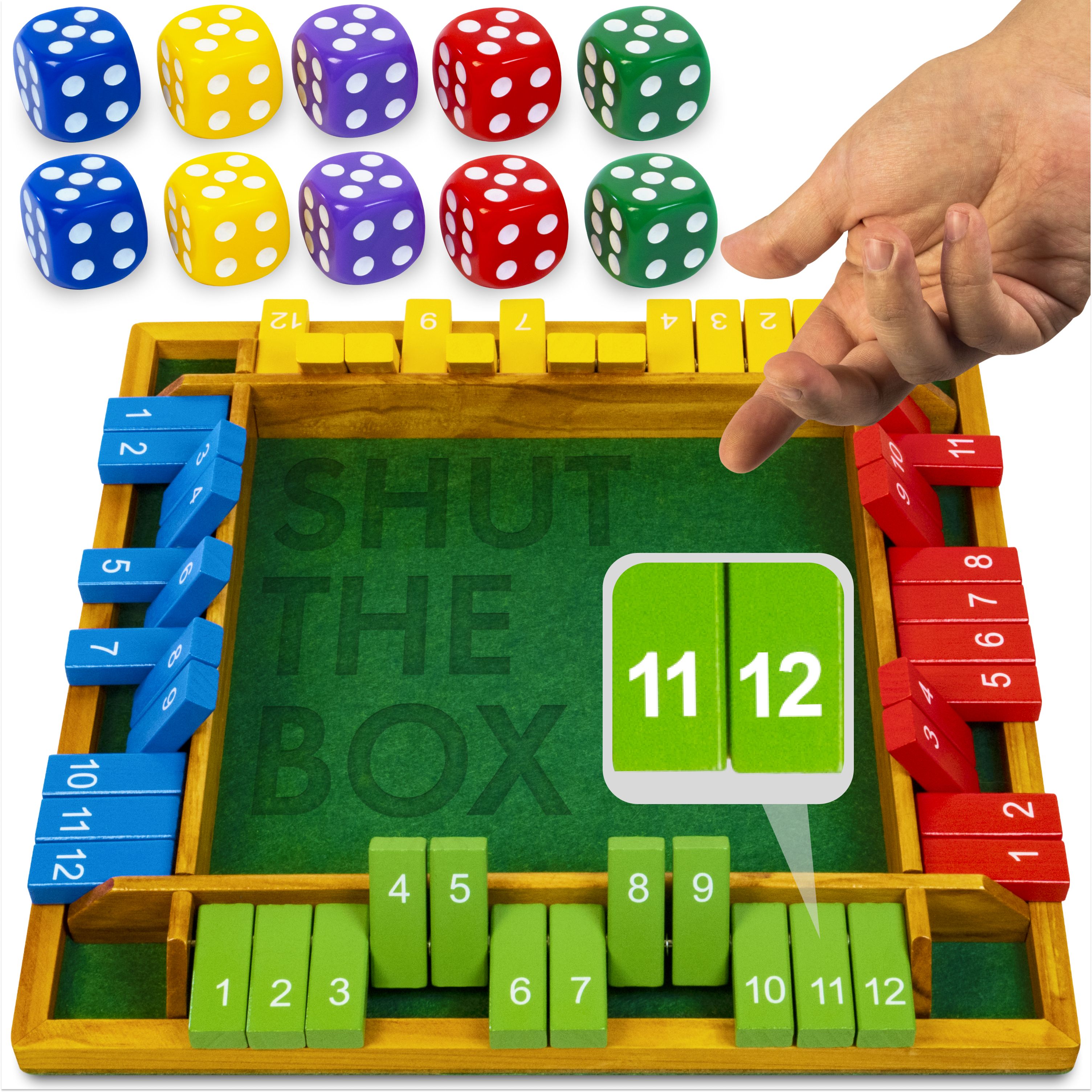4-Player Shut the Box