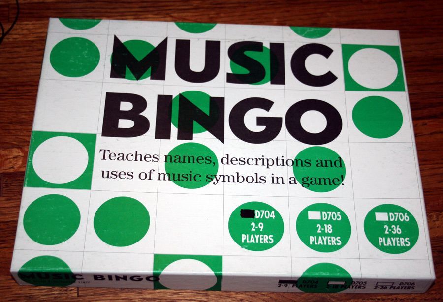 Music Bingo box art