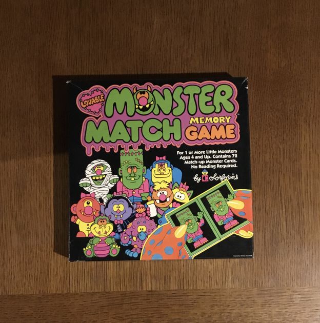 Lovable Monster Match Memory Game | Board Game | BoardGameGeek