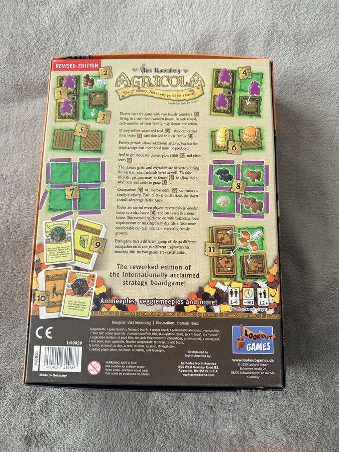 Product Details | Agricola (Revised Edition) | GeekMarket