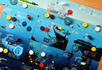 Modular board in prototype form.