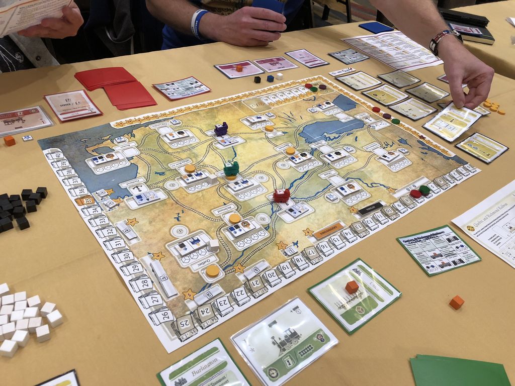 Board Game: The Grand Trunk Journey
