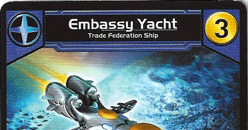 Star Realms: Embassy Yacht Alternate Art Promo Card | Board Game ...