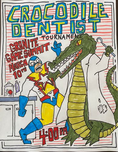 Vintage online crocodile dentist