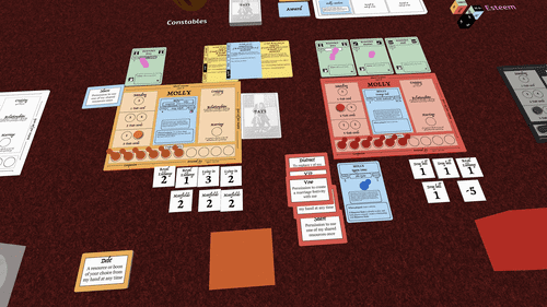 Mid-game closeup from a chaotic August 2021 build.