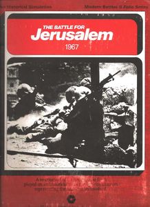 The Battle For Jerusalem 1967 box art