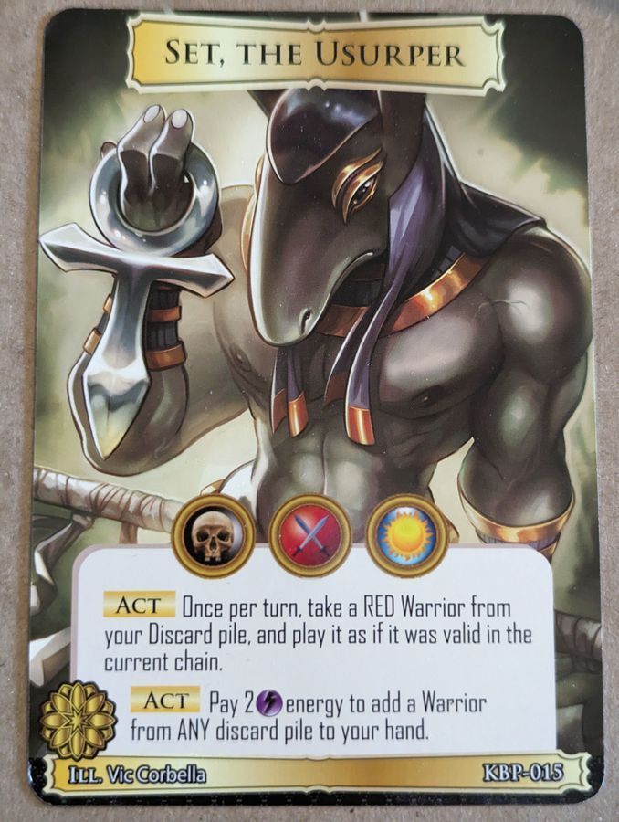 Kamigami Battles: Set, the Usurper