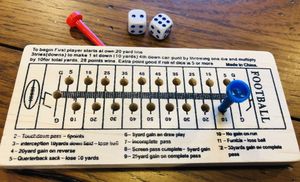Football Wooden Travel Game