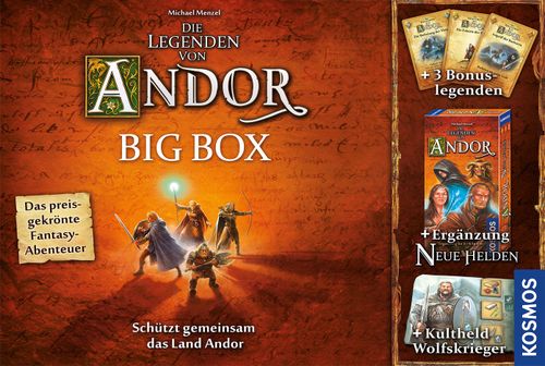 Board Game: Die Legenden von Andor: Big Box