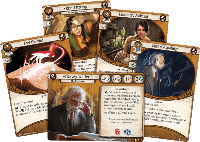 Asset image game Arkham Horror: The Card Game – Harvey Walters: Investigator Starter Deck