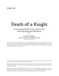 RPG Item: FUR4-02: Death of a Knight