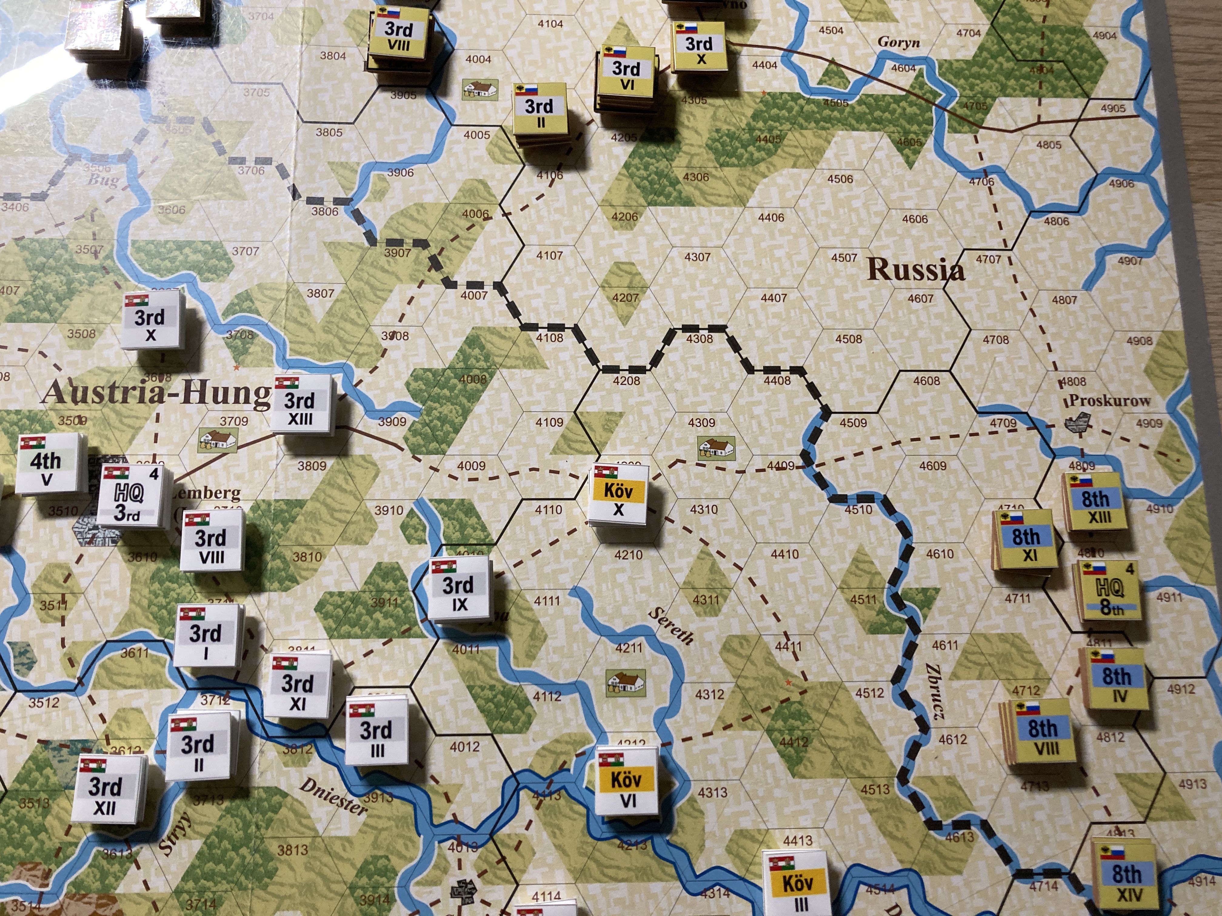 SP Counters | The Eastern Front: 1914-1917