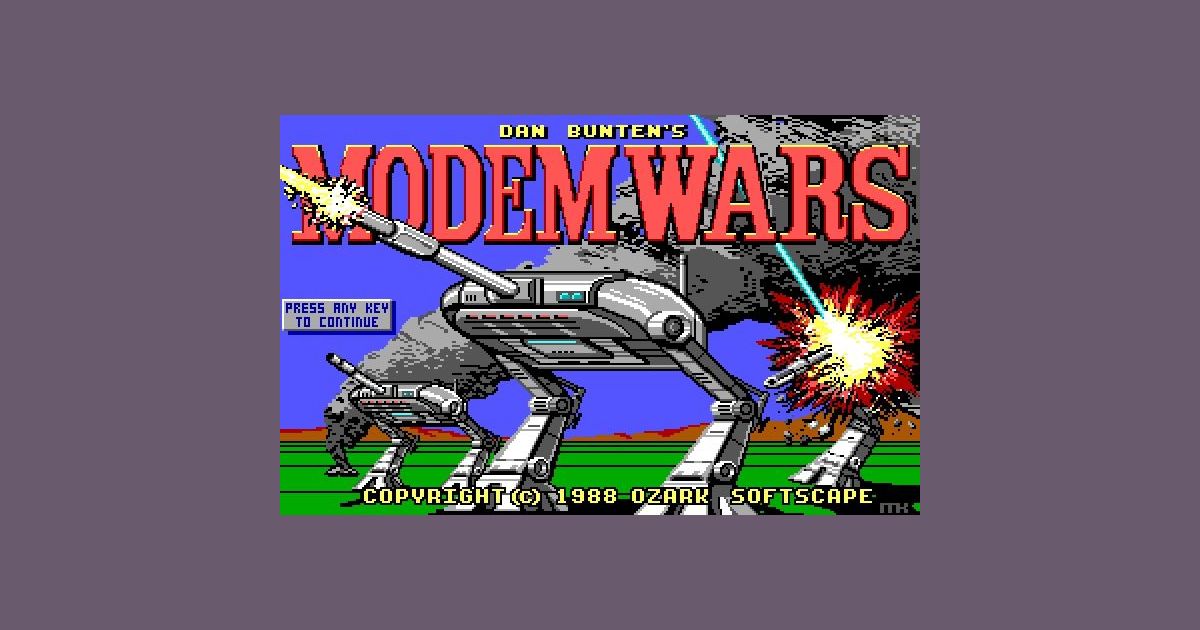 Modem Wars Video Game VideoGameGeek