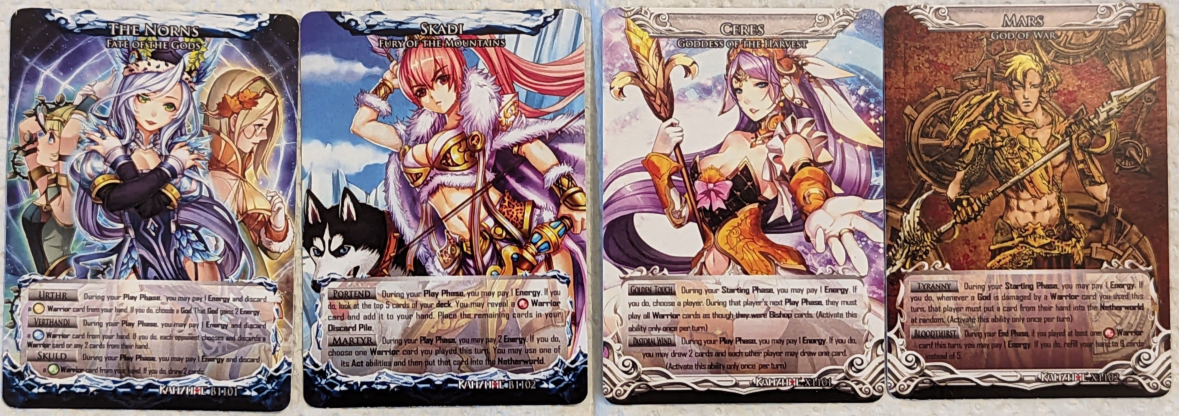 Kanzume Goddess: Promo Cards