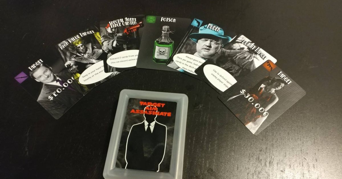 Target, Aim, Assassinate | Board Game | BoardGameGeek