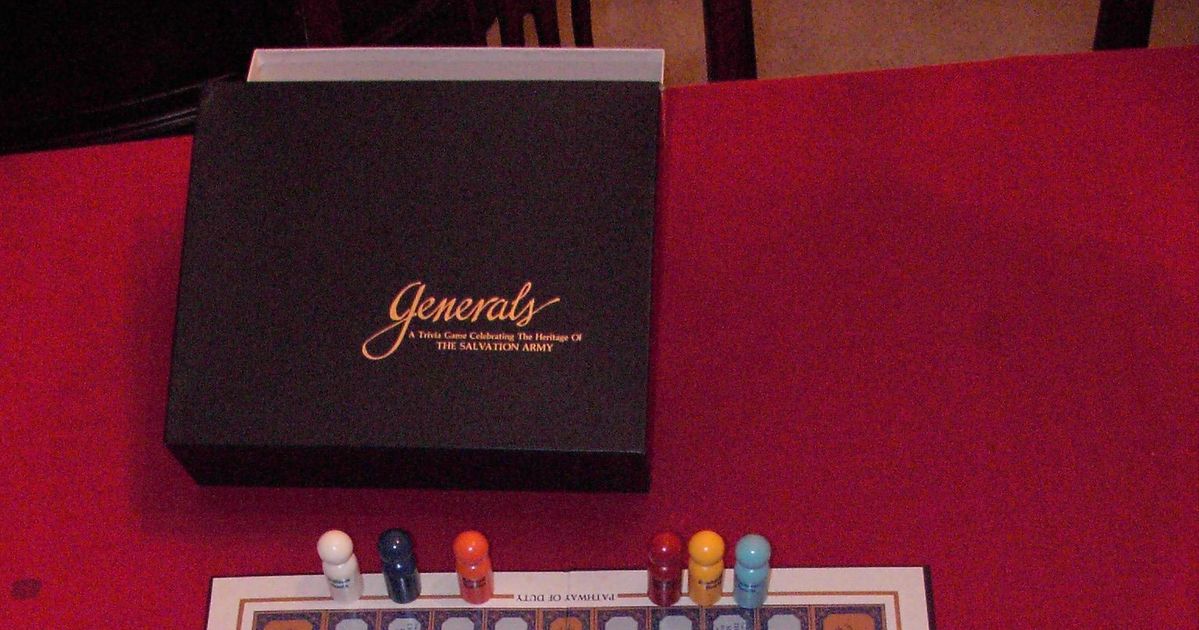 Generals: A trivia Game celebrating the heritage of The Salvation Army ...