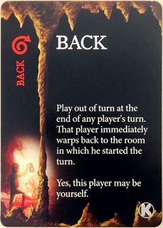 Colossal Cave: The Board Game – Back Promo