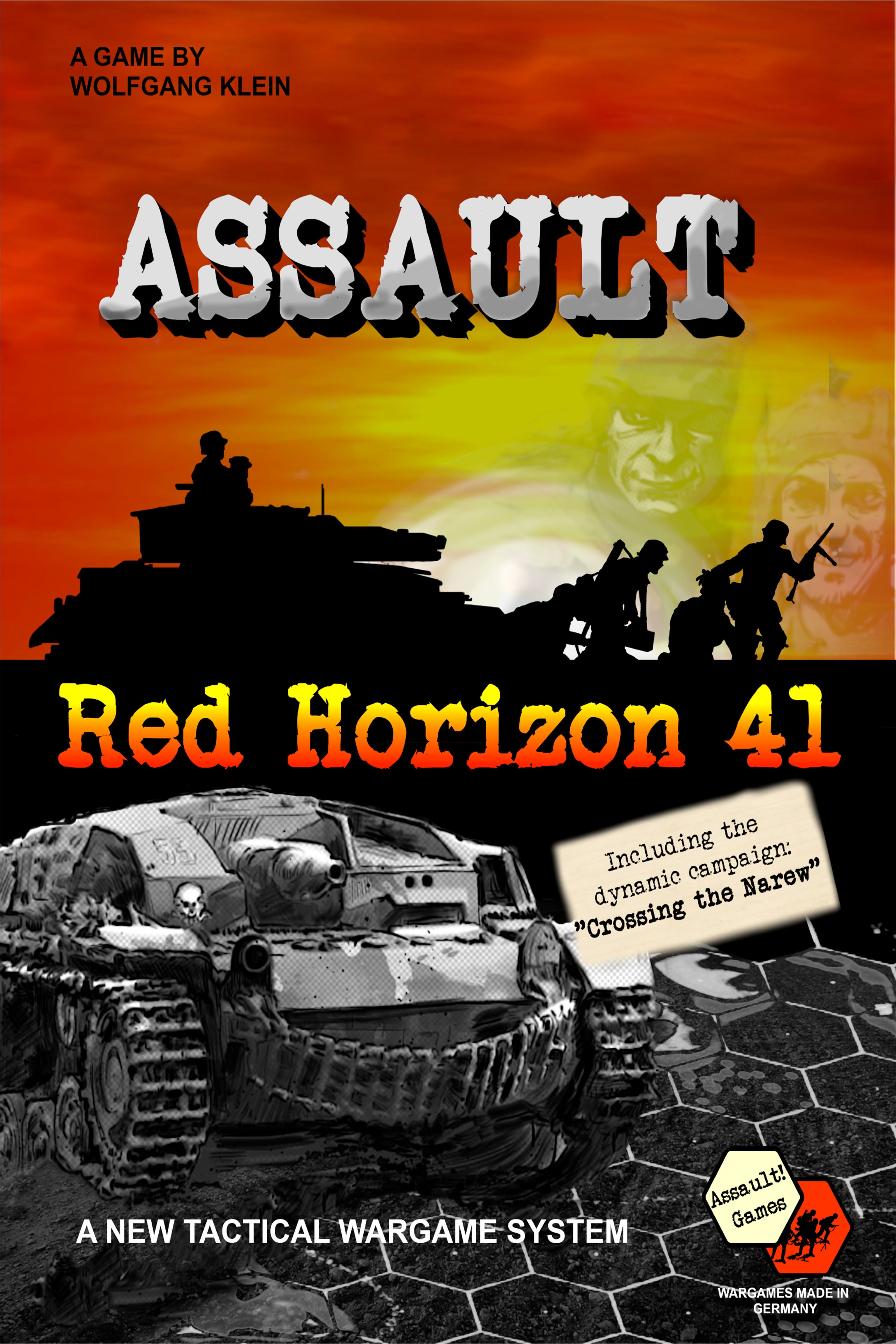 Coperta Assault Red Horizon 41