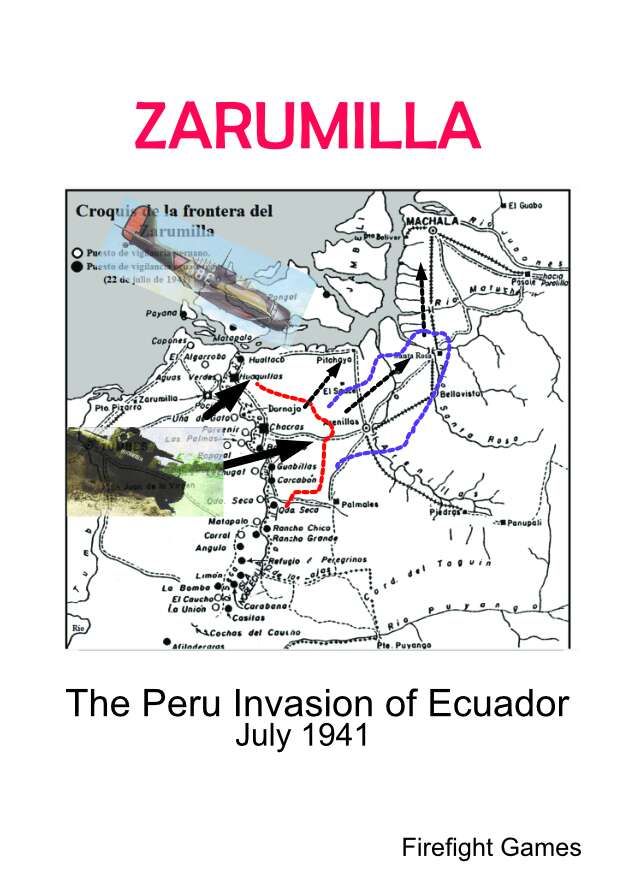 Cover art for Zarumilla: The Peru Invasion of Ecuador 1941