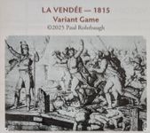 La Vendée: 1815 Variant Game